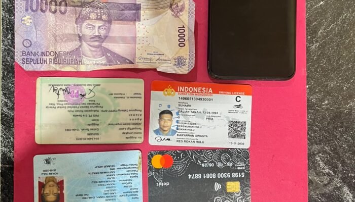 Curi 26 Emas dan Rp6 Juta dari Rumah Warga, Dua Pria Ditangkap Polsek Kepenuhan