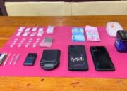 Polsek Kunto Darussalam Tangkap Pengedar Narkotika, Sita 33,45 Gram Sabu dan 3,53 Gram Ganja