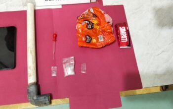 Polsek Tambusai Utara Gerebek Kontrakan di Bangun Jaya, Sita 4,16 Gram Sabu