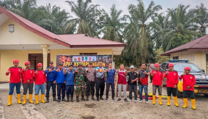 Polres Rohul Perkuat Kesiapsiagaan Karhutla, Patroli Gabungan Sisir Wilayah Rawan di Kepenuhan Hulu
