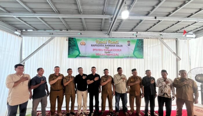 Estafet Kepemimpinan Berganti, IPDA Joni Saputra Resmi Pimpin Polsek Rambah Hilir