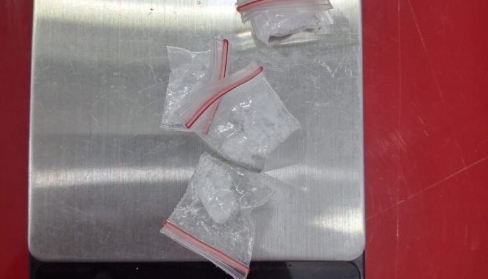 Polsek Rambah Gagalkan Transaksi 2,48 Gram Sabu, Seorang Tersangka Diamankan