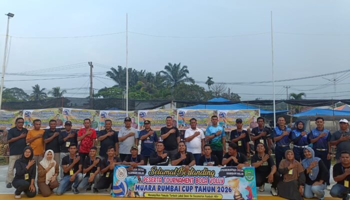 Polsek Rambah Hilir Perkuat Kamtibmas melalui Pendekatan Humanis di Muara Rumbai Cup