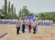 Polsek Tambusai Gerakkan Police Go to School, Rangkul Pelajar Cegah Narkoba dan Karhutla