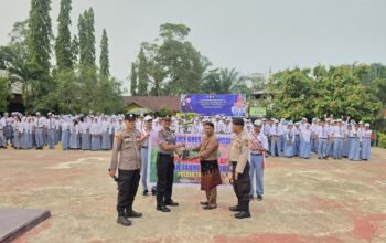Polsek Tambusai Gerakkan Police Go to School, Rangkul Pelajar Cegah Narkoba dan Karhutla