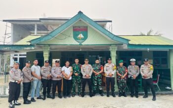 HUT ke-81 TNI, Polsek Kunto Darussalam Perkuat Sinergi Jaga Kamtibmas
