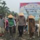 Dukung Swasembada Pangan Nasional, Polsek Bonai Darussalam Tanam Jagung 2 Hektar di Kasang Padang