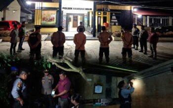 Operasi Sarang Narkoba Digencarkan, Polsek Rambah Hilir Periksa Tiga Warung Malam