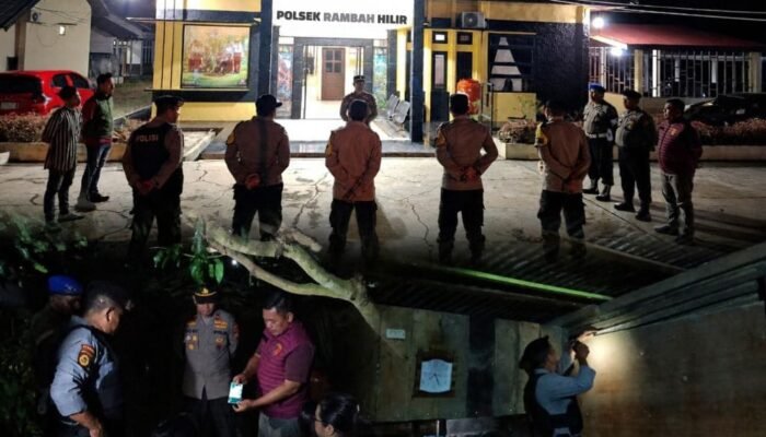Operasi Sarang Narkoba Digencarkan, Polsek Rambah Hilir Periksa Tiga Warung Malam