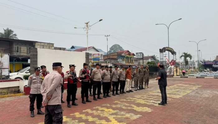 Polres Rohul Gelar Operasi Sarang Narkoba di Rambah, Sejumlah Gubuk Ditemukan Berisi Alat Isap Sabu