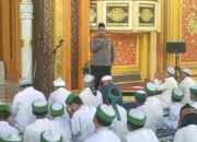 Kapolsek Kepenuhan Gelar Jumat Keliling, Imbau Warga Cegah Karhutla dan Penyalahgunaan Narkoba