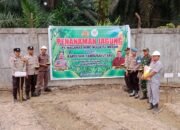 Polsek Tambusai Utara dan PT Naga Mas Tanam Jagung Kuartal III, Dukung Swasembada Pangan Nasional