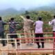Tim Gabungan Polres Magetan, TNI, BPBD, Perhutani dan Relawan Pantau Karhutla Gunung Lawu, Sejumlah Titik Asap Masih Terlihat